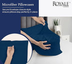 Royale Linens Queen Pillowcase Set of 2 - Image 5