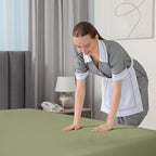 Royale Linens Extra Deep Pocket Full Fitted Sheet Only - Image 8