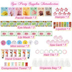 77PCS Spa Party Supplies for Girls, Spa Party Favors Include Facial Masks - Image 2