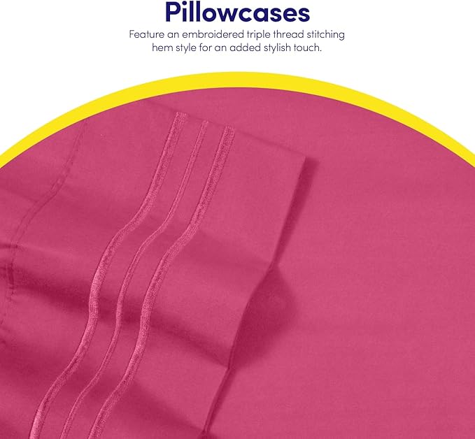 Full Size Sheet Set with Built-in Sheet Straps - Image 6