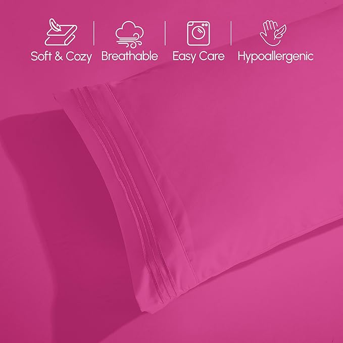 Elegant Comfort Luxurious 1500 Premium Hotel Quality Microfiber Three Line - Image 6