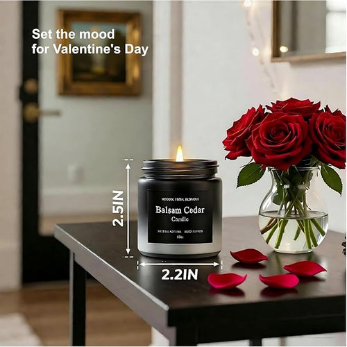 6 Pack Men Candles for Home Scented, Soy Wax 200 Hour Long Lasting Candle - Image 2