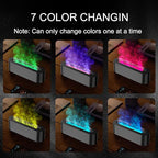 Colorful Flame Fire Diffuser Humidifier, 7 Colors Changing Oil Diffuser - Image 7