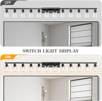 12 Light Bathroom Light Fixtures, Living Room - Image 7