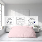 Kotton Culture 3 Pc Duvet Cover Queen Size/Full Size Set-100% Egyptian Cotton - Image 6