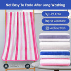 JML Microfiber Bath Towels Set of 4, Large Bathroom Towel - Image 6