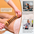 KintKita 3 in 1 Wood Therapy Massage Tool, Wooden Lymphatic Drainage Massager - Image 4