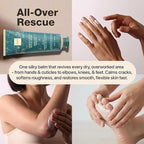 Onsen Hand & Cuticle Rescue Cream | Organic Nail Strengthener & Balm | Dry - Image 3