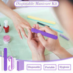 50 Sets Disposable Manicure Kit Basics 4 Piece Nail Kit - Image 3