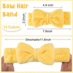 Tigeen 52 Pieces Spa Headband for Washing Face Bulk Soft Coral Fleece Skincare - Image 2