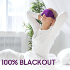 Sleep Mask - Total Blackout 3D Sleeping Mask, Super Lightweight & Silky Soft - Image 2