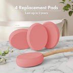 AmazerBath Lotion Applicator for Back, 4 Replacement Pads - Image 6