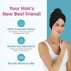 Hair RePear The Ultimate Hair Towel – Standard 21" x 44" Cotton Hair Towel - Image 2