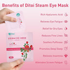 Ditoi Steam Eye Mask, Heated Eye Mask - Image 2