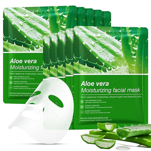 Aloe Vera Face Masks Skincare Soothing & Hydrating Face Masks Aloe Face Mask by Unknown