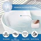 EMMTEEY Full Body Bath Pillow for Tub, Bathtub Pillow for Head and Neck Support - Image 5