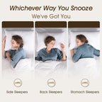 downluxe Down Alternative Pillows Standard Size Set of 2 - Image 3