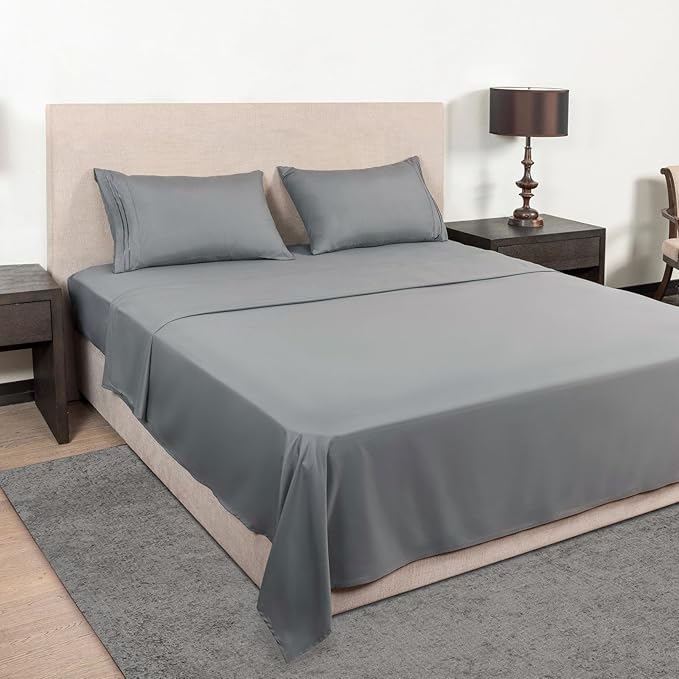 Mejoroom King Size Bed Sheet Set - Image 2
