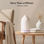 URPOWER 120ML Essential Oil Diffuser Ceramic Aromatherapy Diffuser - Image 5