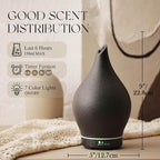 Porseme 150ml Essential Oil Diffuser Ceramic Color Changing Aroma Air Diffusers - Image 2