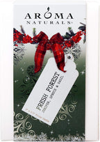 Aroma Naturals Holiday Juniper, Spruce and Basil Essential Oil Pillar Candle - Image 2