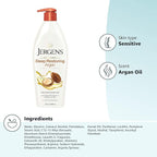 Jergens Deep Restoring Argan Oil Moisturizer, Soothing Body and Hand-Lotion - Image 14