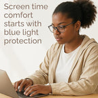 IBOANN Chic & Comfy Blue Light Glasses - Image 2
