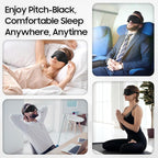 Sleep Mask - Total Blackout 3D Sleeping Mask, Super Lightweight & Silky Soft - Image 6