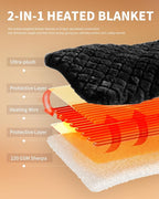 Homemate Electric Heated Throw Blanket - Image 7