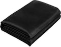 Homiest Black Satin Flat Sheet Twin Flat Sheet Only, Twin Top Sheet Silky by Homiest