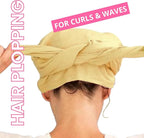 OOF! Halo T-Shirt Hair Towel | 100% Cotton Jersey Knit w/MoistureLock | No - Image 2