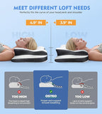 Osteo Sustained Cervical Health Neck Pillow, Contour Zoned Design Ergonomic - Image 4
