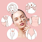 7pcs Facial Jade Roller and Gua Sha Kit, 100% Natural Jade Stone Face Massager - Image 8