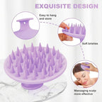 Silicone Scalp Massager Shampoo Brush, Scalp Brush - Image 3