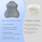 Silicone Bath Pillow, New Material Bath Pillows - Image 4