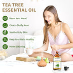 EUQEE Tea Tree Essential Oil 4Fl.Oz Pure Tea Tree Oil - Image 4