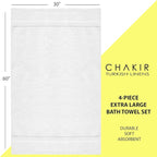 Chakir Turkish Linens | Hotel & Spa Quality 100% Cotton Luxury Turkish Towels | - Image 5