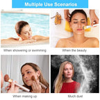 100pcs Shower Caps Disposable, Thicker and Larger Waterproof Clear Hair Bath - Image 3