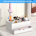 NIUBEE Hair Tool Organizer, Bathroom Countertop Blow Dryer Holder, Vanity Caddy - Image 3