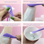 Premium Silicone Facial Cleansing Brush Combo 3pcs, Mask Applicator and - Image 5
