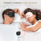 Sleep Mask Silk Eye Mask for Sleeping, Super Soft Blackout Eye Mask for Women - Image 6
