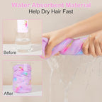 Basumee Microfiber Hair Towel Wrap - Image 2