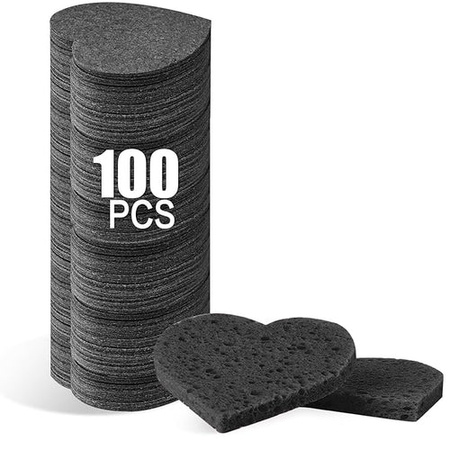 100-Count Compressed Facial Sponges by Mainlyrunmakeupsuppliers