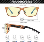 ANYLUV Blue Light Blocking Glasses Men Computer Gaming Glasses Lightweight - Image 6