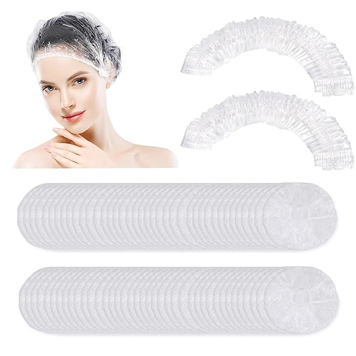 1000 PCS Upgrade Disposable Shower Caps. Ceizioes Waterproof Hair Bath Caps. by Ceizioes