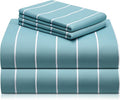 LuxClub 4 PC Full Size Sheet Set, Breathable Luxury Bed Sheets, Deep Pockets by LuxClub