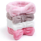 Huachi Skincare Headbands for Women Makeup Spa Headbands for Women Washing Face - Image 4