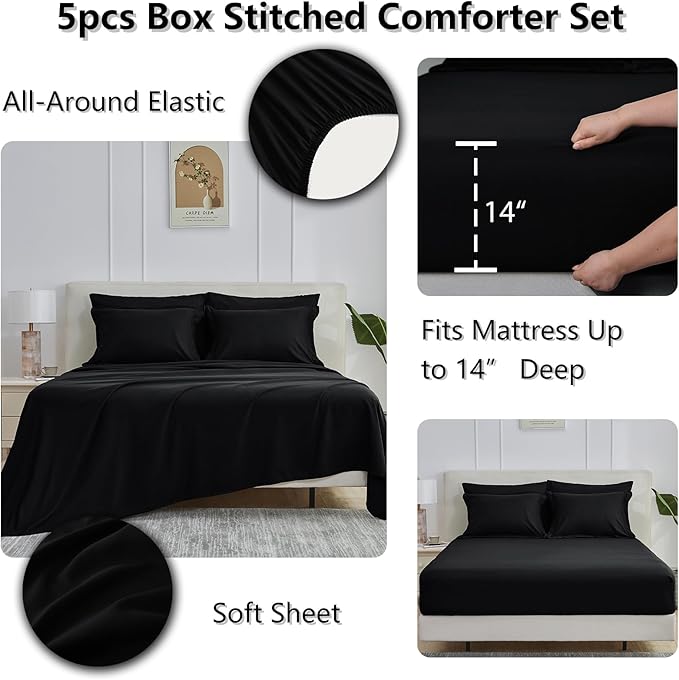 CozyLux Twin Comforter Set - Image 4