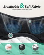 LC-dolida Sleep Headphones, Sleep Mask - Image 4