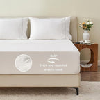 Sunflower Queen Fitted Sheet, 1-Piece Extra Deep Pocket Fitted Bottom Sheet 22" - Image 2